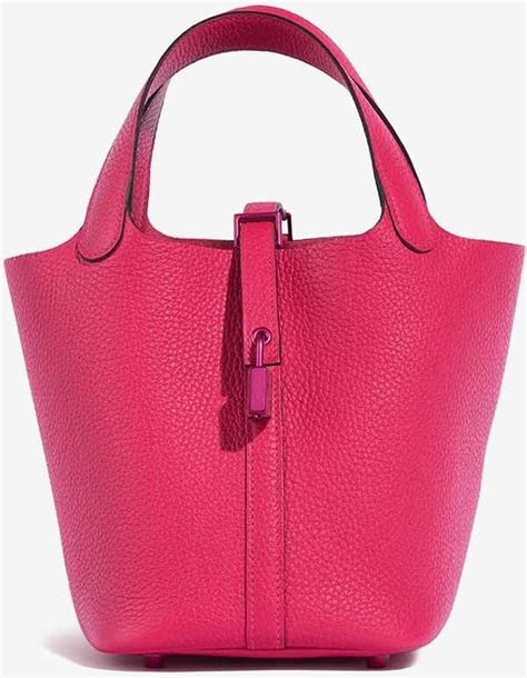 hermes pink picotin|hermes picotin 22 price 2022.